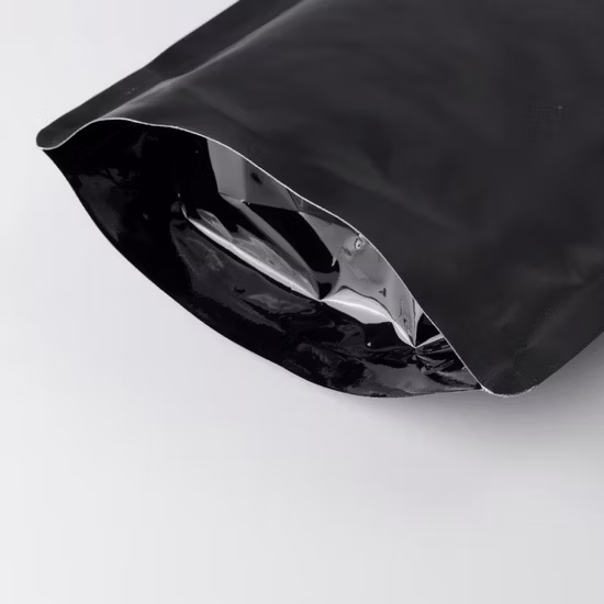 Valeur de fermeture à glissière de fermeture à glissière imprimée personnalisée Stand up sacs de poche grains de café thé biscuit collation refermable papier d'aluminium Mylar sac d'emballage alimentaire en plastique