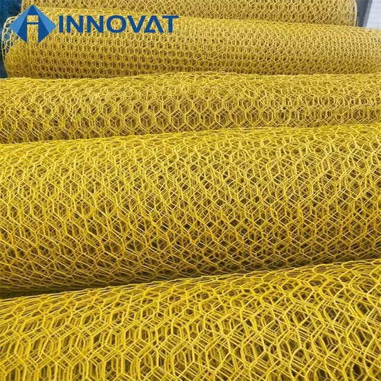 Chine Filet métallique hexagonal galvanisé à chaud / Rouleaux de treillis métallique pour support de réchauffement de poulet pour volière et animaux de compagnie en gros